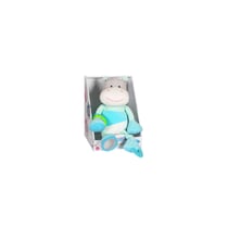 Ma première peluche d'activités hippopotame - 25 cm