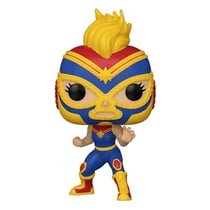 Marvel Luchadores - Figurine POP! Captain Marvel 9 cm - Funko