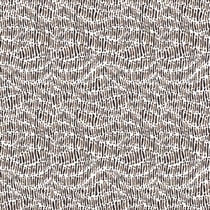 Tissu Bengaline imprimé Lilou marron sur fond Blanc - Au mètre