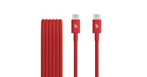 Câble USB-C vers USB-C Beats - Tissu - 1-18528829 - Rouge - 1,5 m