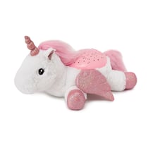 Peluche veilleuse projecteur d'étoiles Licorne