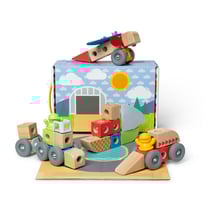 Les vehicules - 54 pieces - blockables