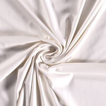 Tissu Jersey Viscose Nylon Blanc