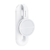 Baseus Perche à Selfie pour Smartphone Double Fixation Modèle TechShot Blanc