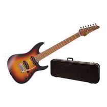 AZ24027 AZ Prestige Tri Fade Burst Flat 7 cordes + étui Ibanez