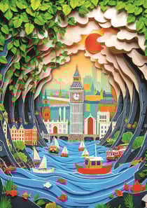 Puzzle 1000 pièces - London - Trefl