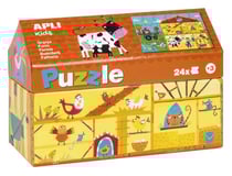 Puzzle maisonnette Ferme