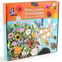 Mini jardin fleurs de biodiversité