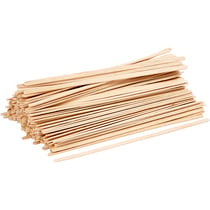 Bâtonnets de glace, L : 19 cm, L : 6 mm, naturel, 200 pièces/ 1 Pq.