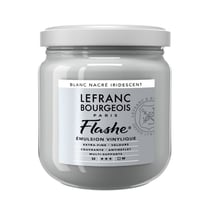Peinture vinylique - Flashe - Blanc nacré iridescent - 827 - Lefranc Bourgeois - 400ml