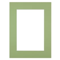 Passe-partout vert amande 30x40 cm ouverture 20x30 cm
