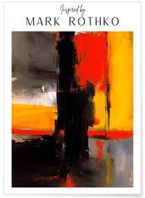 Affiche Mark Rothko n°20 | A3 : 29,7x42cm