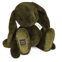 Peluche lapin vert kaki - Le Lapin - 50 cm