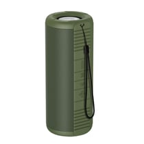 Enceinte Bluetooth Portable Stéréo Haute Qualité Sonore Autonomie Longue Durée FM TF Vert YONIS