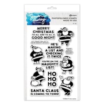 Tampons transparents - Père Noël - 12 clear stamps - Ranger