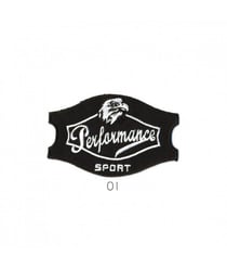 Ecussons Thermocollant Performance Sport 7 X 4,5 cm - Mediac Noir