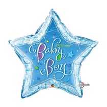 Ballon Géant Welcome Baby Boy
