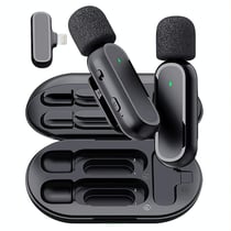 Microphone Sans Fil Avec Réduction De Bruit Et Boîte De Charge Pour Vidéo YONIS