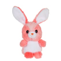Peluche - Lapin cloudy 15 cm - corail