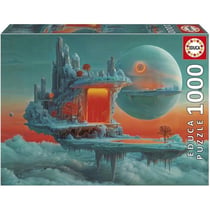 Puzzle 2D 1000 pièces - Planète de Feu et de Glace - EDUCA