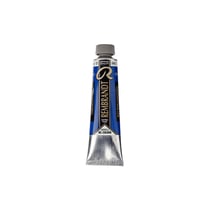 Peinture à l'huile - Bleu phtalo rougeâtre - 583 - Extra-fine - Rembrandt - Tube 40ml