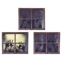 Décor de fenêtre - mains, lot de 3