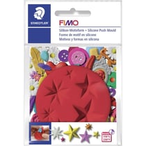 PUSH MOULD SILICONE ETOILES / 8725 20