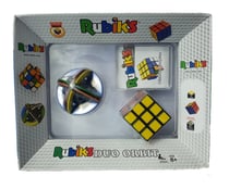Rubik's duo : orbit + cube 3x3 original + methode - cube magique - casse tete - win games