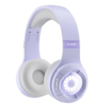 Casque Audio Bluetooth Sans Fil RGB Pour Musique Et Appels Longue Autonomie Violet 2 YONIS