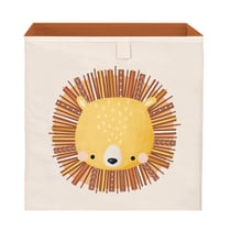 Boîte de rangement carrée Chompy le lion - Sassi Junior
