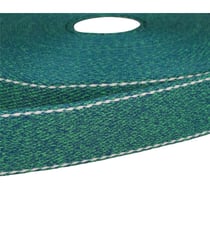 Sangle chinée point sellier 30mm vert kaki clair au mètre