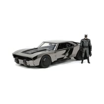 Batman Hollywood Rides 2022 - Réplique 1/24 Batmobil 2022 Black Chrome Convention Exclusive ave