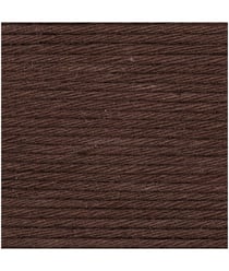Pelotes de fil à tricoter CREATIVE COTTON ARAN de Rico Design - Laissez libre cours à votre créativité avec douceur et style ! 58 Marron