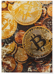 Affiche Motivation Cryptomonnaie 2 | A3 : 29,7x42cm