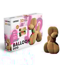 Cartonic® Sculpture-Puzzle 3D carton - Balloon Dog