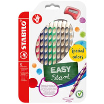 STABILO Crayon de couleur EASYcolors droitier , étui de 12
