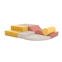Ensemble blocs roulade saumon - pastel - blanc