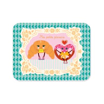 Petite boîte rectangulaire en métal - Bretzel&Cie (mes petits plaisirs) - Hirondelles & Cie