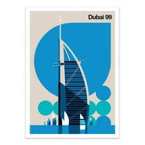 Affiche 50x70 cm - Dubai 99 - Bo Lundberg