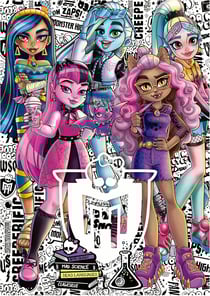 Puzzle poupees monster high 500 pieces - collection jouet fille - educa - 19702