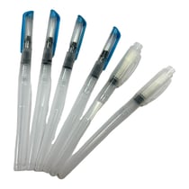 6 pinceaux à réservoirs - Aquarelle et encre - Fibres synthétiques - 6 tailles