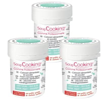 Colorant alimentaire en poudre 15 g - vert d'eau