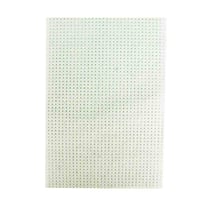 MégaCréa DIY - Feutrine perforée blanc Pour broderie 2 pièces