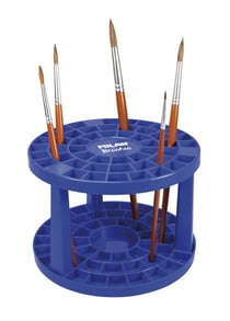 Support pour pinceaux avec 49 trous