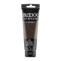 Peinture acrylique - Brun Vandjick - 830 - BLOCKX Artist - Qualité beaux-arts - Tube 120ml
