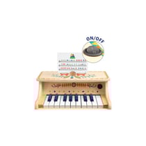 Piano numérique Djeco - Animambo - Bois - DJ06006 - Multicolore - 33 x 24,7 x 28 cm