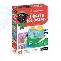 J'ecris les lettres 3-5 ans - la petite ecole - nathan - 31331 - ecriture, graphismes