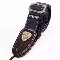 SOLDIER® Sangle Luxe Jean Tissé Noir