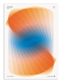 Affiche 50 x 70 cm -  Rotations - Posterlad
