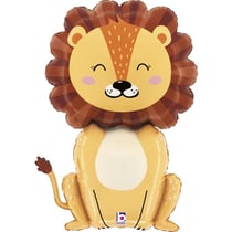 Ballon Aluminium Hélium Géant Jungle - Lion 79 cm